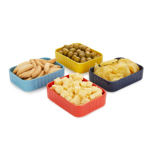 Balvi - Conserverie Balvi Snack tray Conserverie Retro design of canned fish and seafood Ceramic