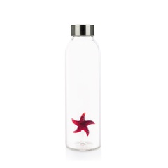 alvi Botella Starfish para agua 0,5Lts Tapón antigoteo inoxidable Ideal mesita de noche y oficina Bo