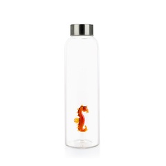 alvi Botella Sea Horse para agua 0,5Lts Tapón antigoteo de acero inoxidable Ideal mesita de noche y