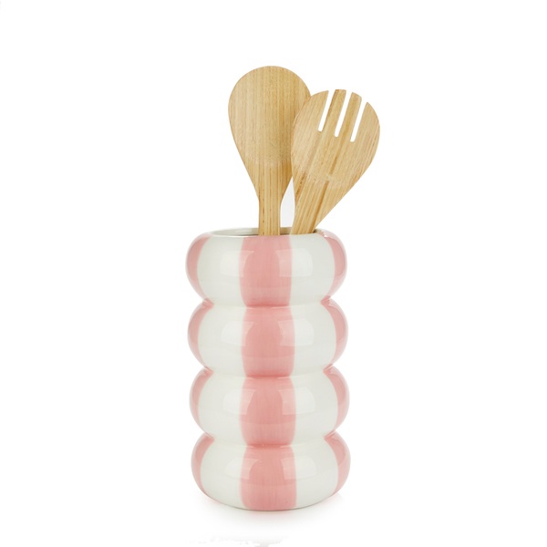 Balvi - Floats Balvi Florero Floats Color rosa Con forma de flotadores apilados Cerámica 20x12x12 cm