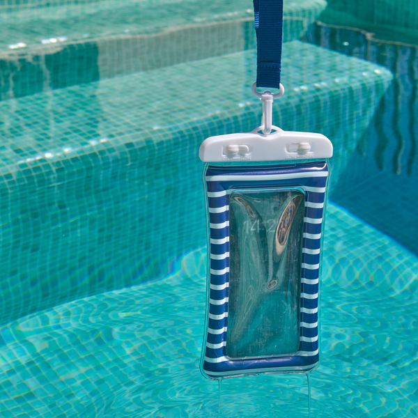 alvi Wasserdichte Hülle Phone Hut Farbe marineblau, Schwimmend Großes Fassungsvermögen Halsband zum