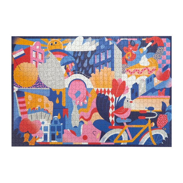 Balvi - Amsterdam Balvi Puzle Amsterdam Arte en 1000 piezas Cartón