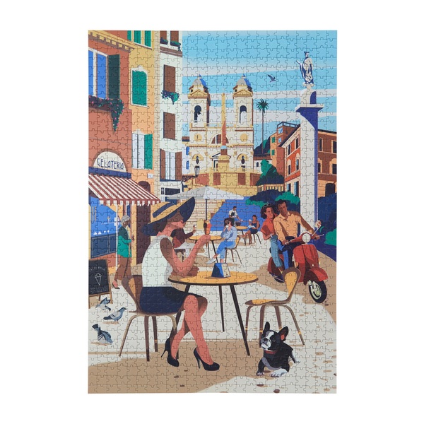 Balvi - Rome Balvi Puzzle Rome Kunst in 1000 Puzzleteilen Karton