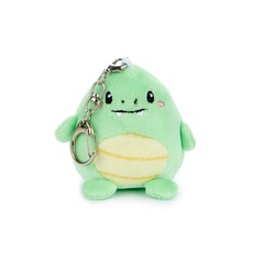 alvi Schlüsselanhänger Dinoz Farbe Grün Schlüsselanhänger in Form eines Dinosauriers Aus Metall/Stof