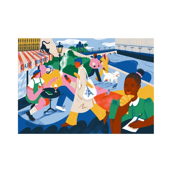 Balvi - Paris Balvi Puzzle Paris Arte in 1000 pezzi Cartone