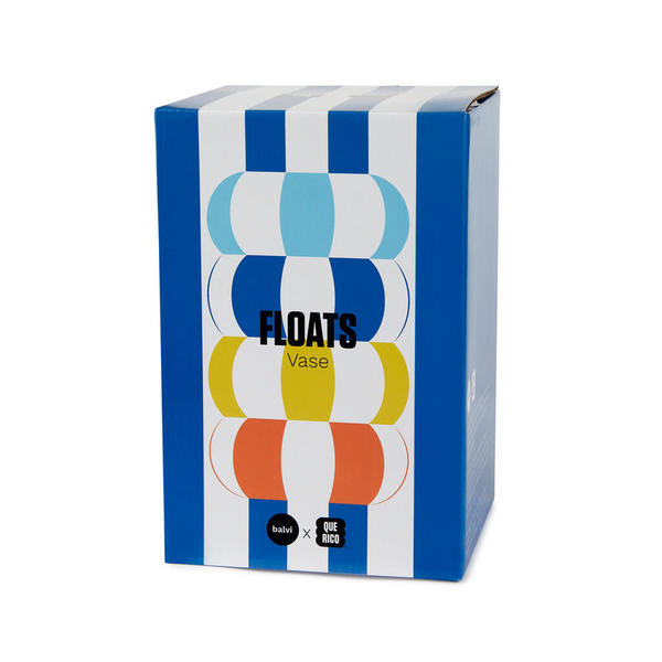 alvi - Floats Balvi Vaso Floats Colore multicolore A forma di salvagenti impilati Ceramica 20x12x12