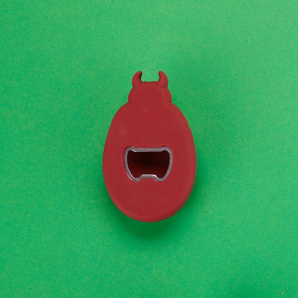 Balvi Flaschenöffner The Beetles Originelles Design in Form eines bunten Käfers Plastik/Metall