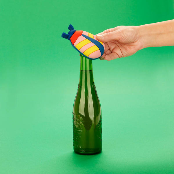 Balvi Bottle opener The Beetles Original design in the shape of a colorful bug Plastic/metal