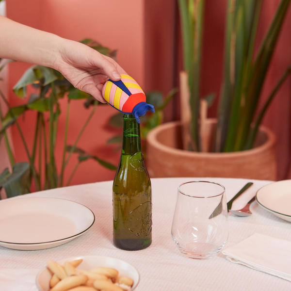 Balvi Bottle opener The Beetles Original design in the shape of a colorful bug Plastic/metal