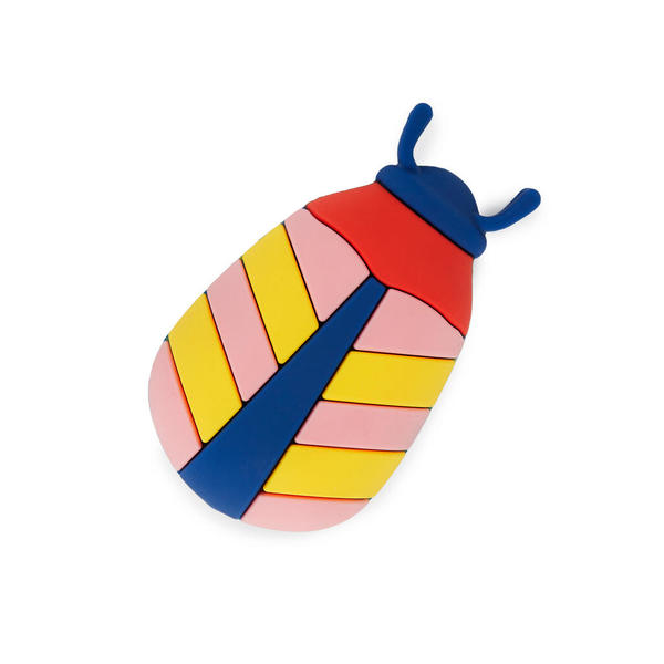 Balvi Bottle opener The Beetles Original design in the shape of a colorful bug Plastic/metal