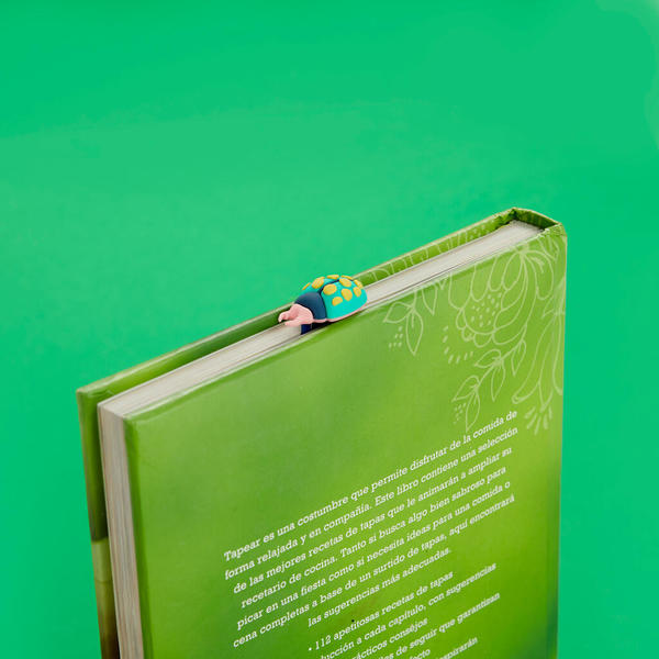 Balvi Marcapáginas The Beetles Set de 3 puntos de libro con forma de escarabajos Plástico