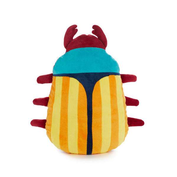 Balvi Cojín The Beetles Diseño original con forma de escarabajo colorido Poliéster