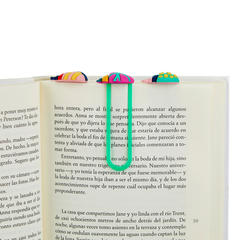 Balvi Marcapáginas The Beetles Set de 3 puntos de libro con forma de escarabajos Plástico