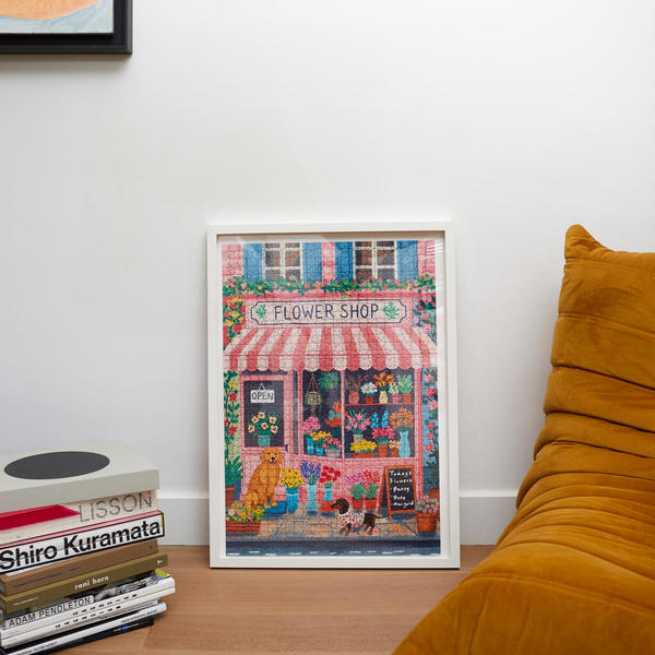 Balvi Puzle Flower Shop Arte en 1000 piezas por la ilustradora Yuna Moona Cartón