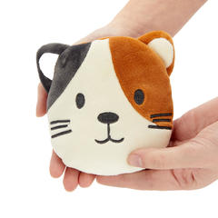 Balvi Calientamanos Kitty Calico Desenfundable y con huesos de cerezas naturales Poliéster