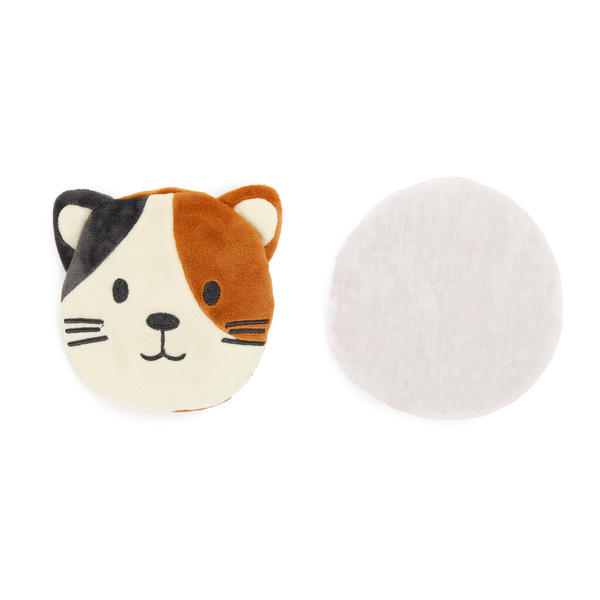 Balvi Calientamanos Kitty Calico Desenfundable y con huesos de cerezas naturales Poliéster