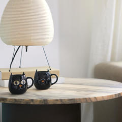 Balvi Set tazas café Wake Cat Termosensible y con forma de gato Cerámica
