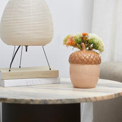 Balvi Vase Acorn Couleur brun Un clin d’œil à l’automne Céramique 20cm