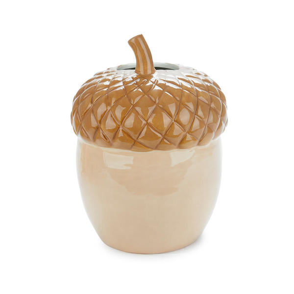 Balvi Vase Acorn Brown colour A nod to autumn Ceramic 20cm