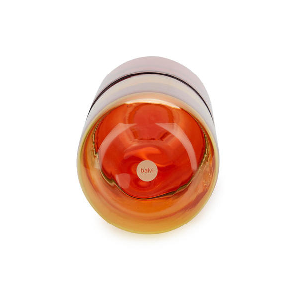 Balvi Botella & Vaso Water Pill Color amarillo/rojo Una píldora para calmar la sed Vidrio 550ml