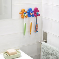 Amico toothbrush holder in orange