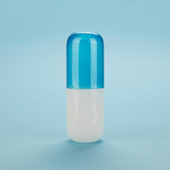 Balvi Bottle & Glass Water Pill White/Blue colour A pill to quench your thirst Glass 550ml