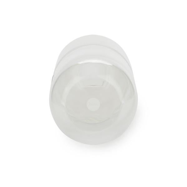 alvi Botella & Vaso Water Pill Color transparente/blanco Una píldora para calmar la sed Vidrio 550ml