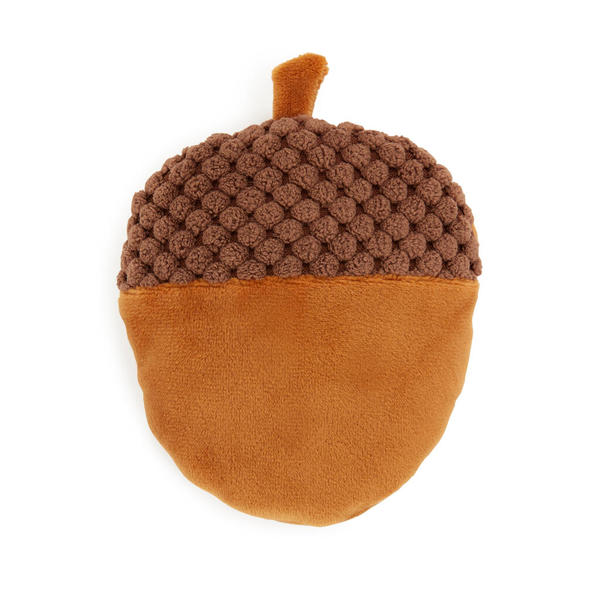 Balvi Calientamanos Acorn Color marrón Desenfundable y con huesos de cerezas naturales Poliéster
