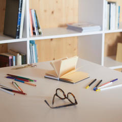 alvi Carnet Conserverie Sardines Couleur jaune Carnet en forme de boîte de sardines vintage Métal/pa