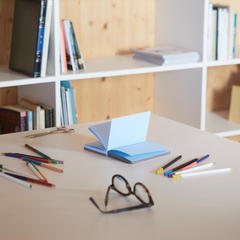 alvi Taccuino Conserverie Thon Colore blu Notebook originale a forma di scatoletta di tonno Metallo/