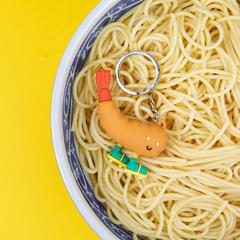 Balvi Porte-clefs Ramen Ebi-T Collection Ramen en partenariat avec Brosmind Plastique/métal