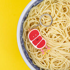 Balvi Porte-clefs Ramen Gyu Sensei Collection Ramen en partenariat avec Brosmind Plastique/métal