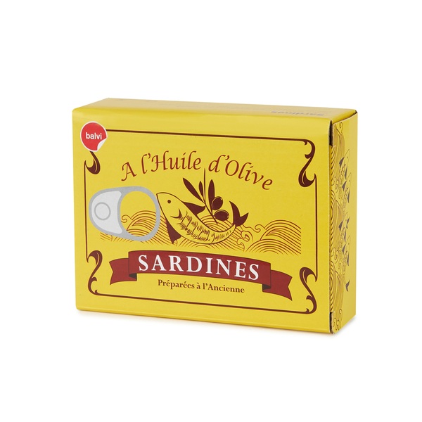 alvi - Conserverie Sardines Balvi Snack tray Conserverie Sardines Yellow colour Retro design of cann