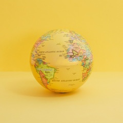 Balvi Globe Magic 360º Rotary function Polystyrene 14cmORIGINAL