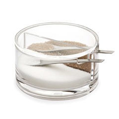 Balvi - sucrier double en acrylique