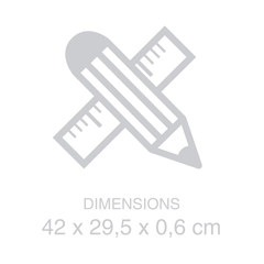 Balvi - Week Planner lavagna magnetica per la porta del frigo