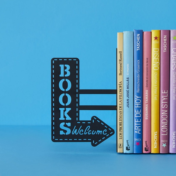 Balvi - Bookshop Metall bookend