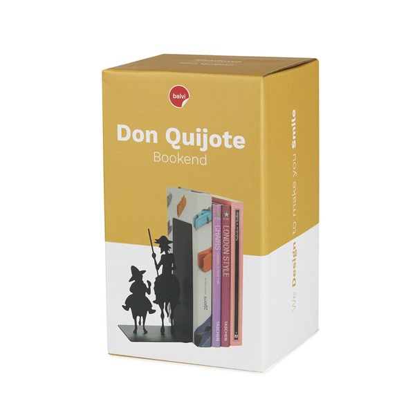 Balvi - Don Quijote sujetalibros de metal