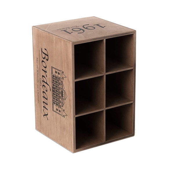 Balvi - Bordeaux 1961 botellero de madera