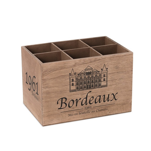 Balvi - Bordeaux 1961 botellero de madera