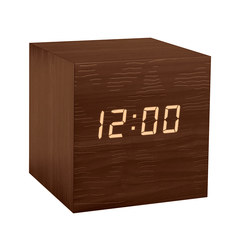 Balvi - Réveil numérique en bois Kubo