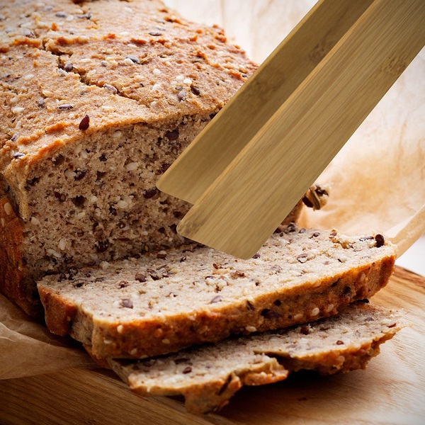 alvi pinza de cocina Cooking&More  Pinza de bambú para cocinar No raya Fácil limpieza Incluye un ima