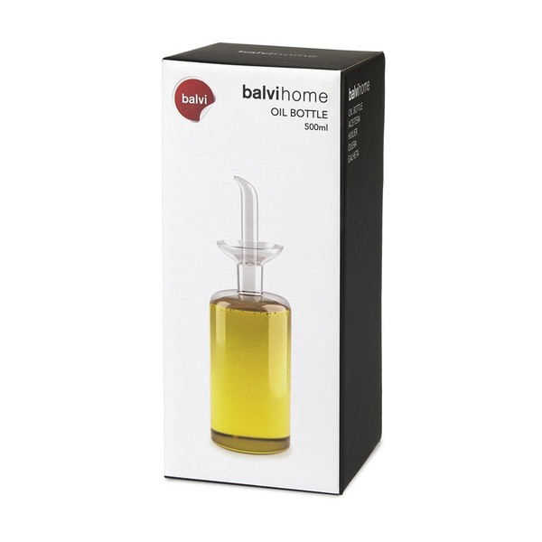Balvi - huillier de 500 ml de capacité, en verre