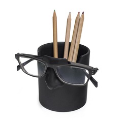alvi portalápices & soporte gafas Mr Tidy Color negro Mantén tus gafas ordenadas en tu casa y oficin