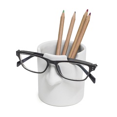 alvi pen holder & eyeglasses holder Mr Tidy White colour Keep your glasses arranged in your home and