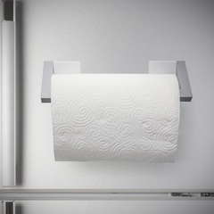 Balvi Kitchen paper roll holder Magneto White/Grey colour Magnetic roll holder PlasticMAGNETIC