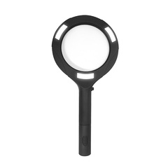 Balvi Loupe Zoom Couleur noir Avec lumière Zoom x 3 Piles: 2xAA (non incluses) Plastique ABSZOOM X3