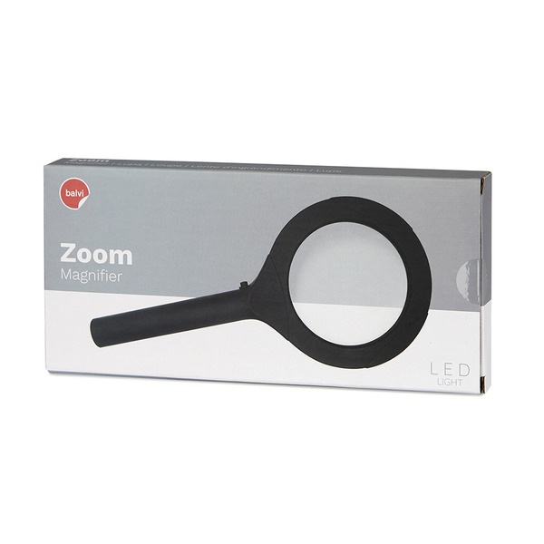 alvi Lente d'ingrandimento Zoom Colore nero Con luce Aumento x 3 Batterie: 2xAA (non incluse) Plasti