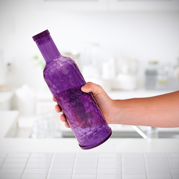 Balvi Bottiglia Provence 1L Colore viola Con tappo Acrilico 28cmCAPACITÀ