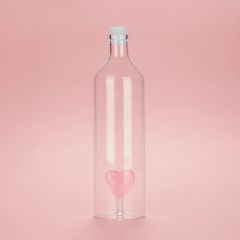 alvi Bottle Love Bottle for water It contains the figure of a heart It includes a Silicone tap Boros